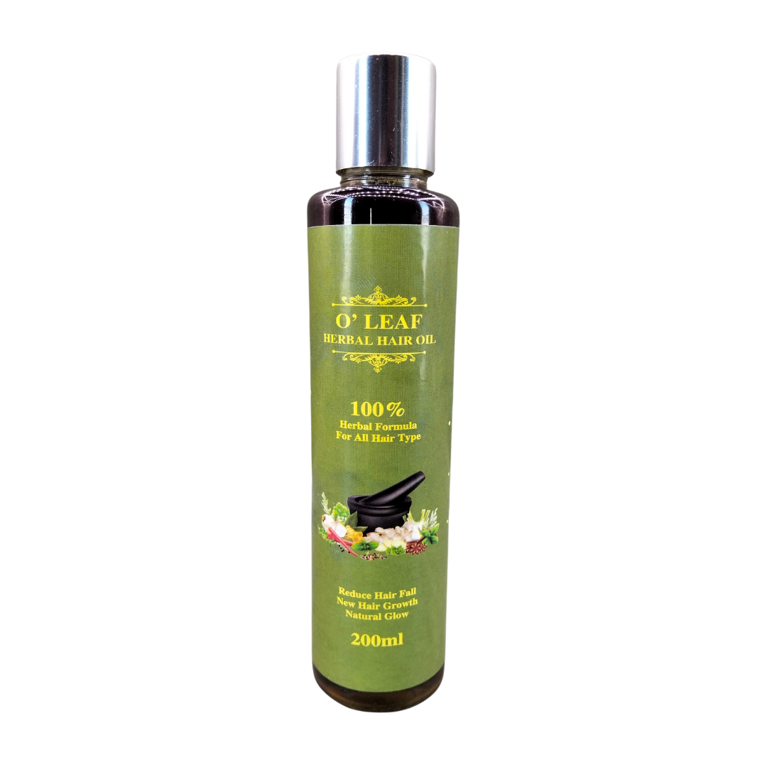 O'LEAF Herbal Hair Oil For Dry Damaged Hair Men And Women