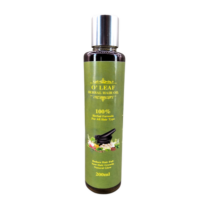 O'LEAF Herbal Hair Oil For Dry Damaged Hair Men And Women